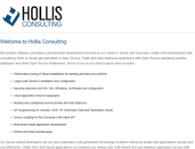 Tablet Screenshot of hollis.co.uk